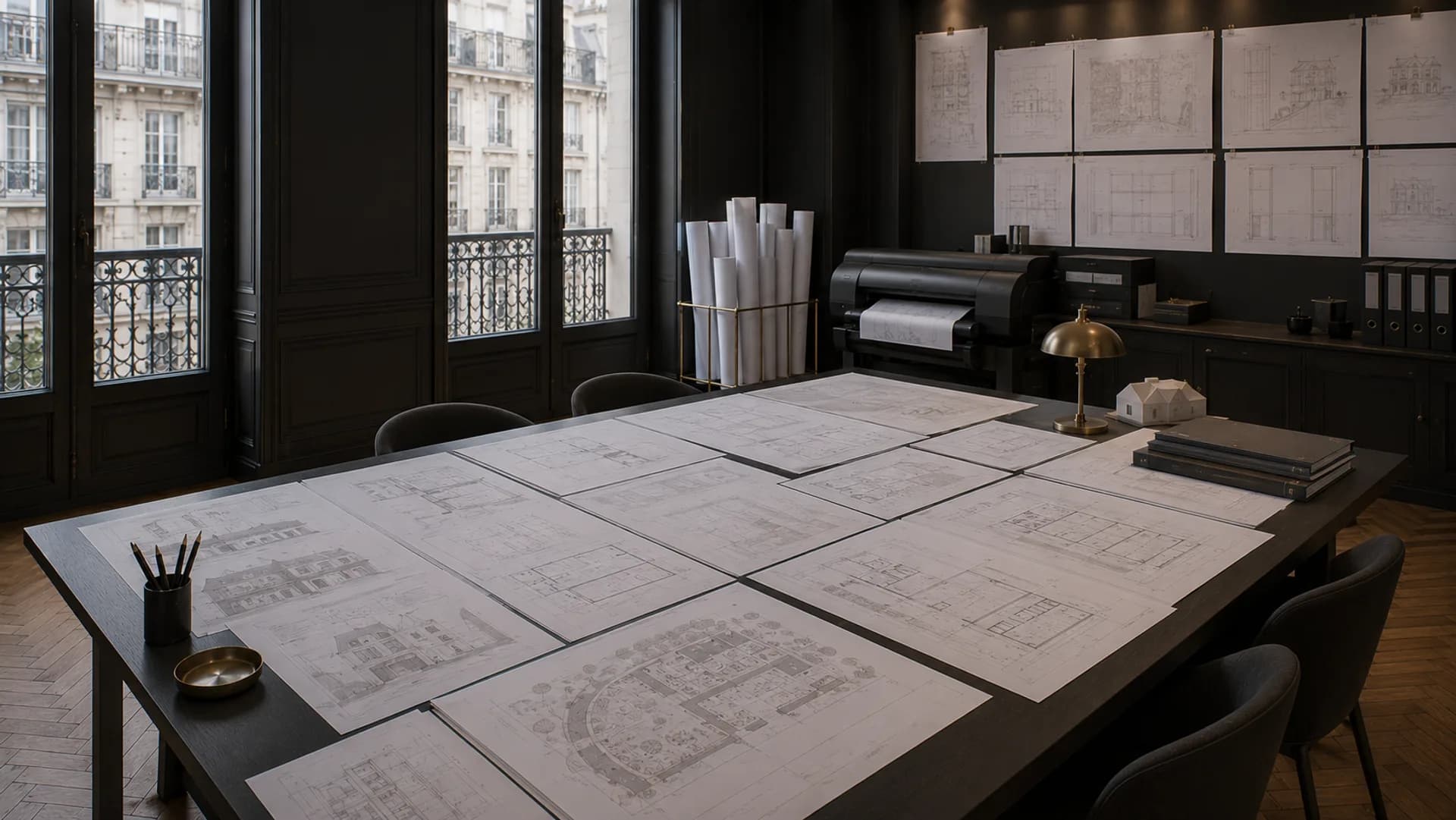 Faites dessiner vos pièces avant de déposer