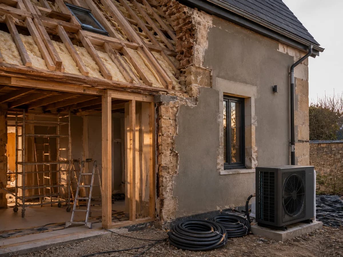 Une maison se rénove par l'enveloppe, pas par la peinture