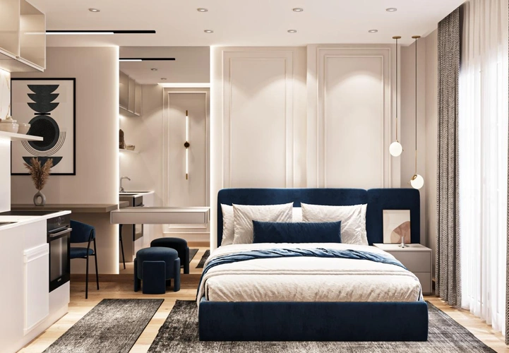 ДИЗАЙН «Полночная гармония» - СТУДИЯ фото-19