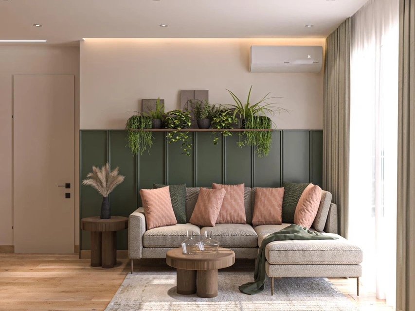 Студия в скандинавском стиле 52 м