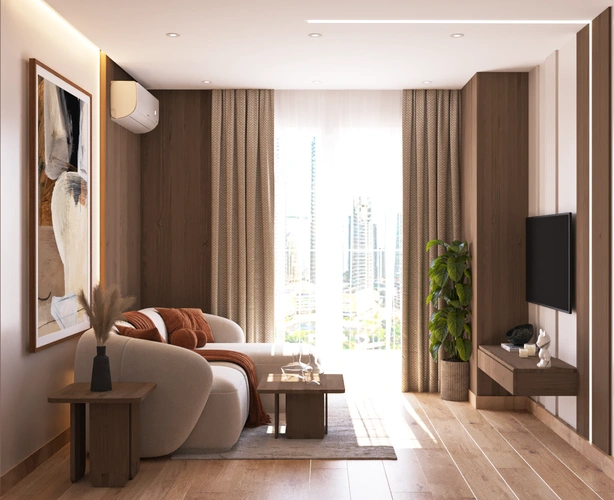 ONE-ROOM APARTMENT, 52.2 m² фото-15