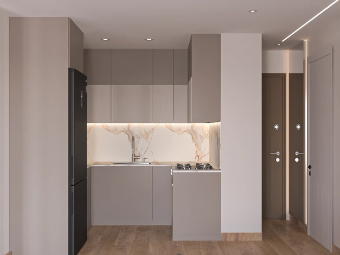 ONE-ROOM APARTMENT, 52.2 m² фото-10