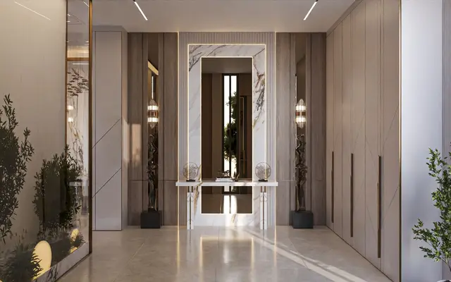 A Grand Double-Height Interior Crafted for Luxury Living