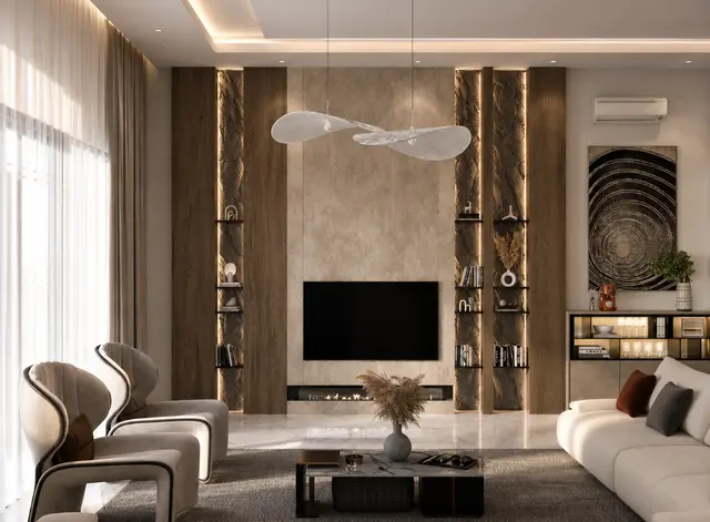 Intérieur de villa en Bosnie